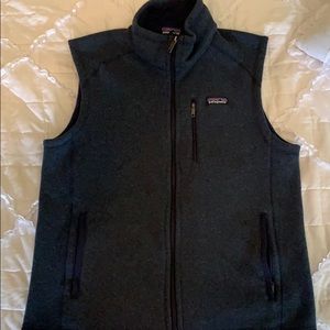 Patagonia Mens L Vest - Navy Blue